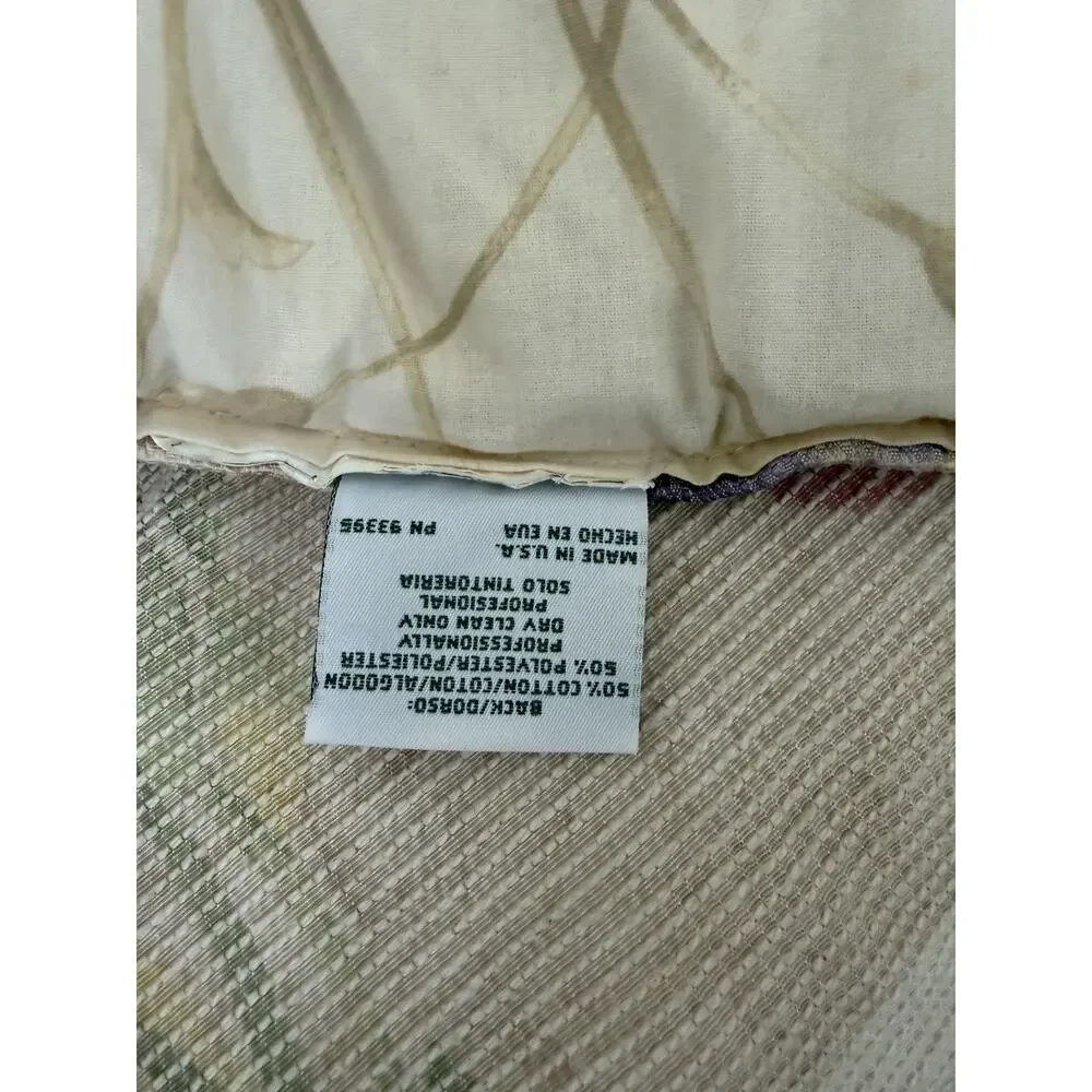 Croscill Home LaJolla Queen Comforter Set 3 Pc Beige Floral Tulip